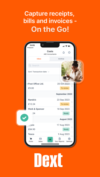 Dext: Expense Tracker — screenshot 2